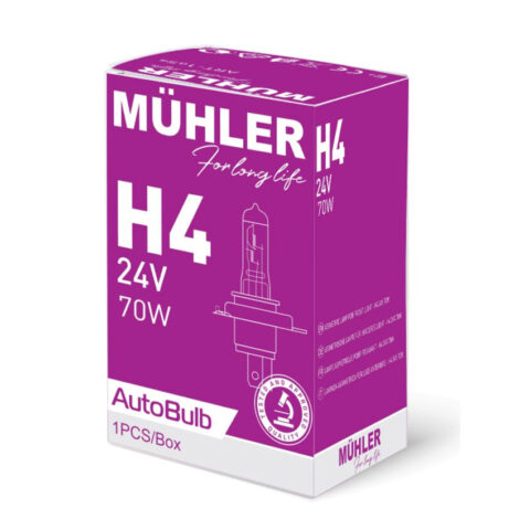 Lampa H4 24v 70w
