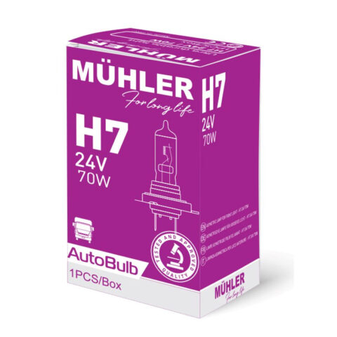 Lampa H7 24v 70w