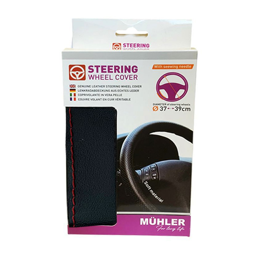 Steering Weel Cover - Red