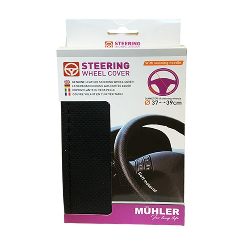 Steering Weel Cover - Black